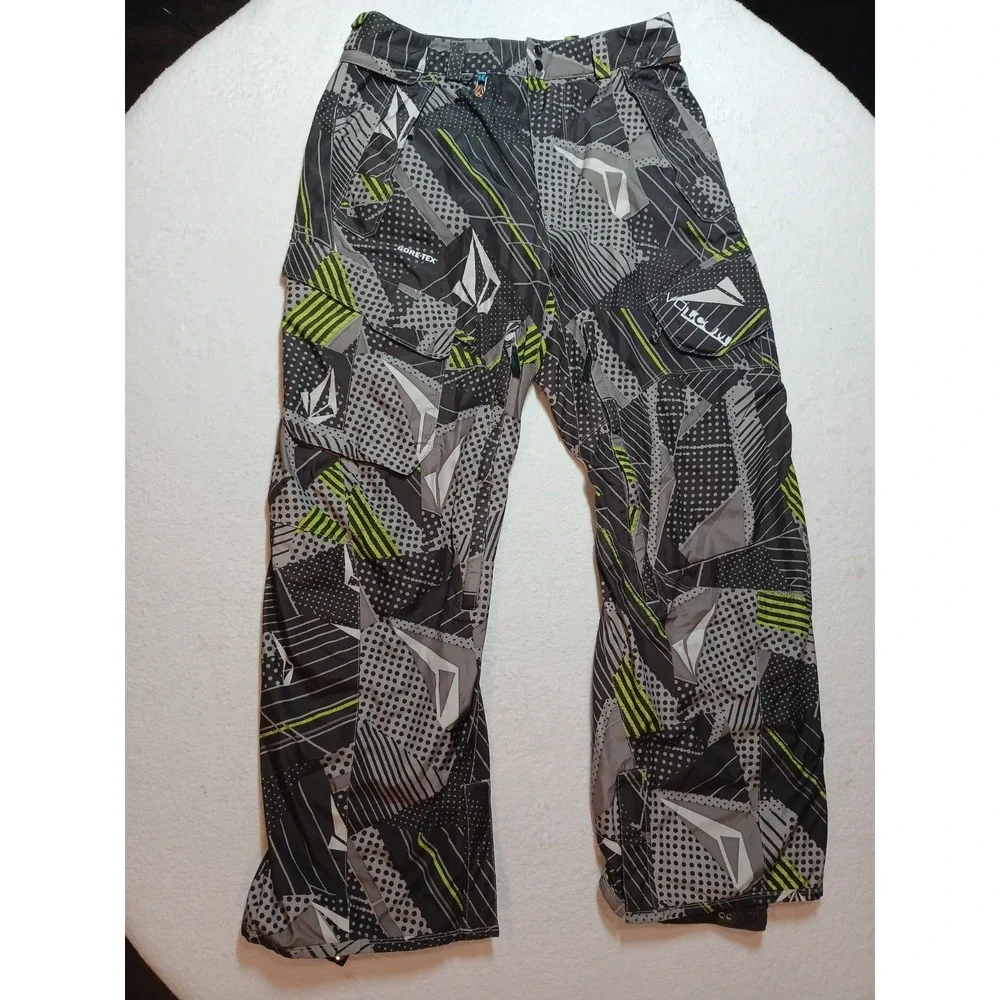 Volcom Nimbus GORE-TEX Men's Snow Pants Recco‎ Ski Snowboard Waterproof Size Med